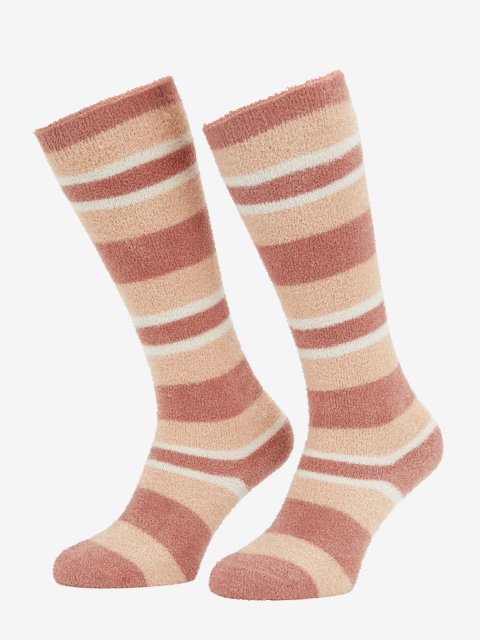 LeMieux LeMieux Adult Sabrina Stripe Fluffies Socks