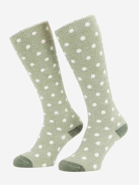 LeMieux LeMieux Adult Sally Spot Fluffies Socks