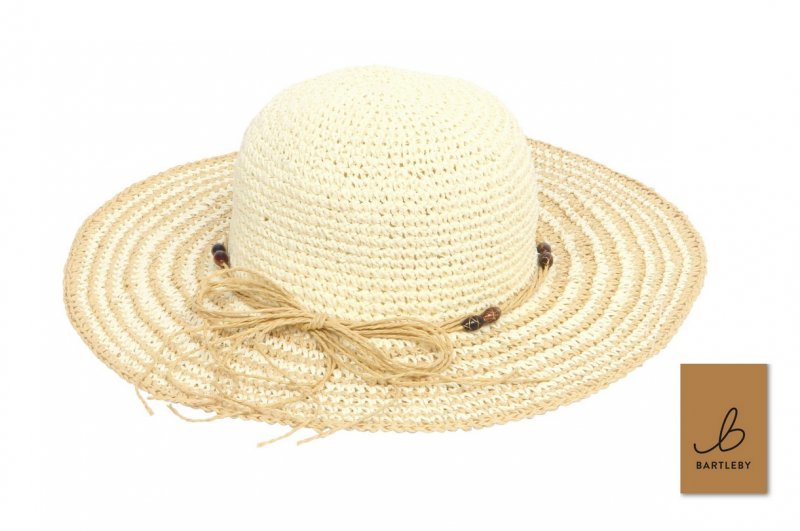 Bartleby Bartleby Ladies Wide Brim Croquet Hat