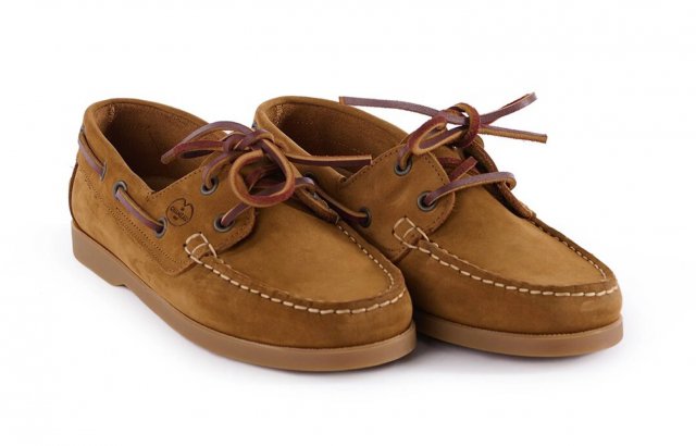 Le Chameau Le Chameau Galion Femme Deck Shoe Walnut