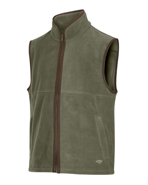 Hoggs Hoggs Stenton Technical Fleece Gilet Lovat