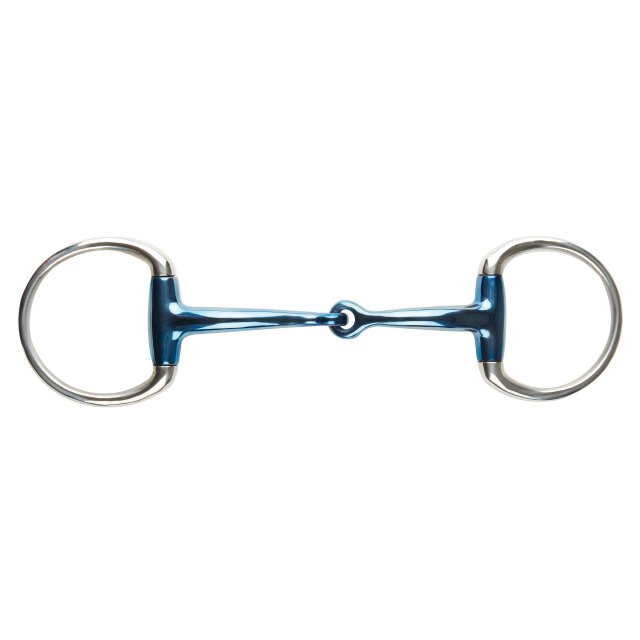 JP JP Korsteel Eggbutt Snaffle Curved Mouth