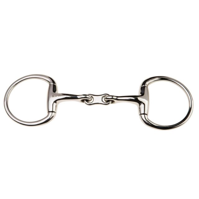 JP JP Korsteel French Link Eggbutt Snaffle Curved Mouth