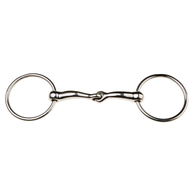 JP JP Korsteel Loose Ring Snaffle Curved Mouth