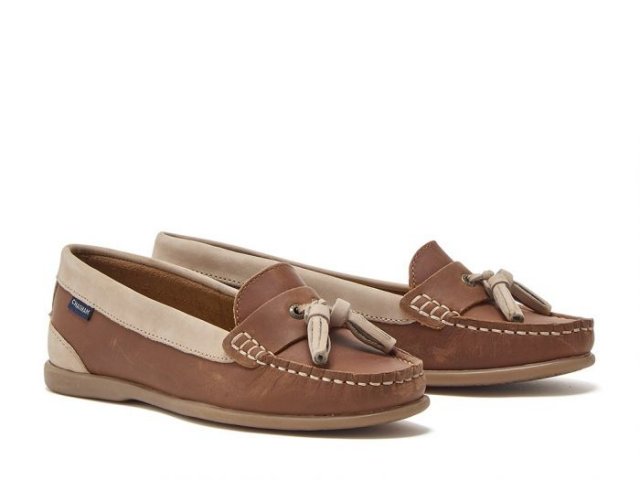 Chatham Chatham Pulau Tassel Loafers Tan/Sand
