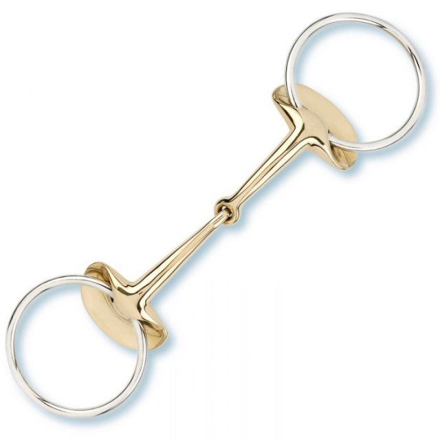 Stubben Stubben Golden Wings Snaffle Bit Single Jointed