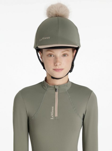 LeMieux Lemieux Classique Pom Hat Silk