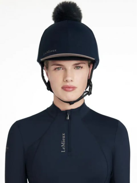 LeMieux Lemieux Classique Pom Hat Silk