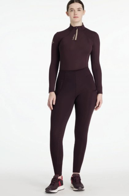 LeMieux Lemieux Naomi Pull On Breeches Damson