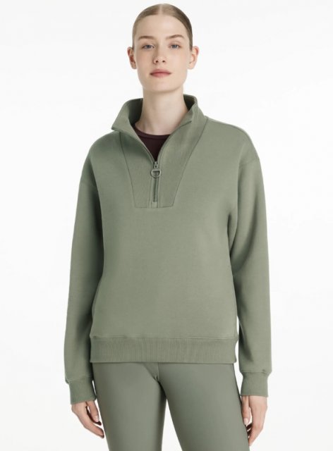 LeMieux Lemieux Keira Quater Zip Sweat  Rosemary