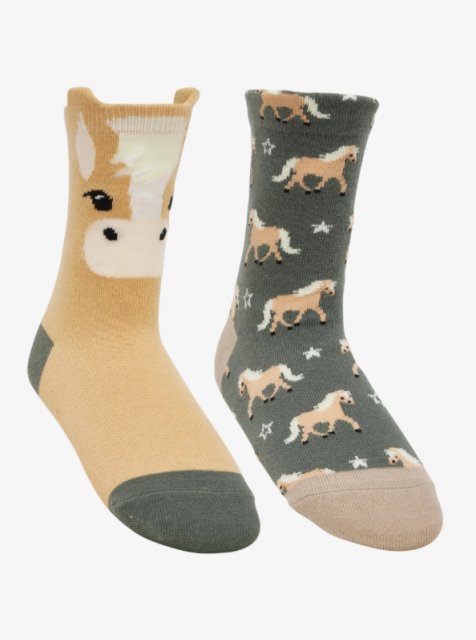 LeMieux Lemieux Mini Cotton Character Socks 2pk