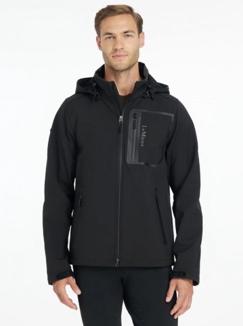 LeMieux Lemieux Mens Softshell Jacket Black