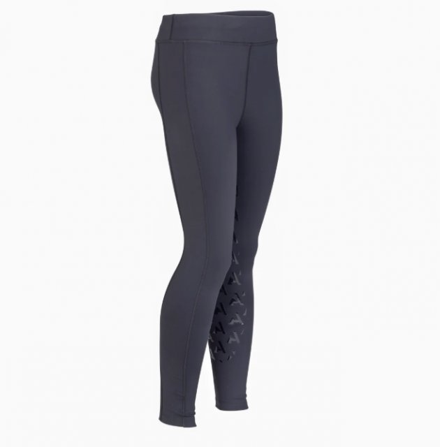 Shires Equestrian Shires Aubrion React Young Rider Non-Stop Riding Tights  Shadow