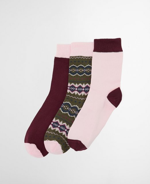 Barbour Barbour Women's Helen Fair Isle Sock Gift Set