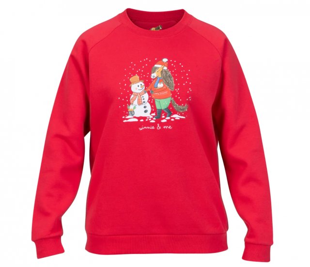 Shires Equestrian Shires Winnie & Me Festive Sweatshirt