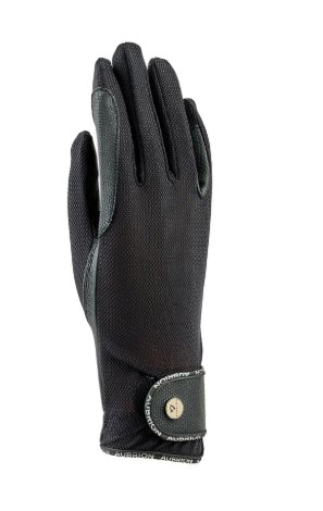 Shires Equestrian Shires Aero FlexFit Riding Gloves - Childs, Black