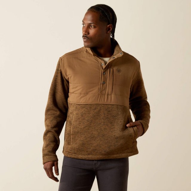 Ariat Ariat Men's Caldwell Reinforced Snap Sweatshirt