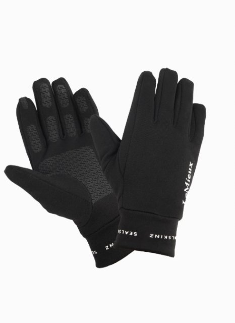 LeMieux Lemieux Sealskinz Lightweight Waterproof Gloves Black
