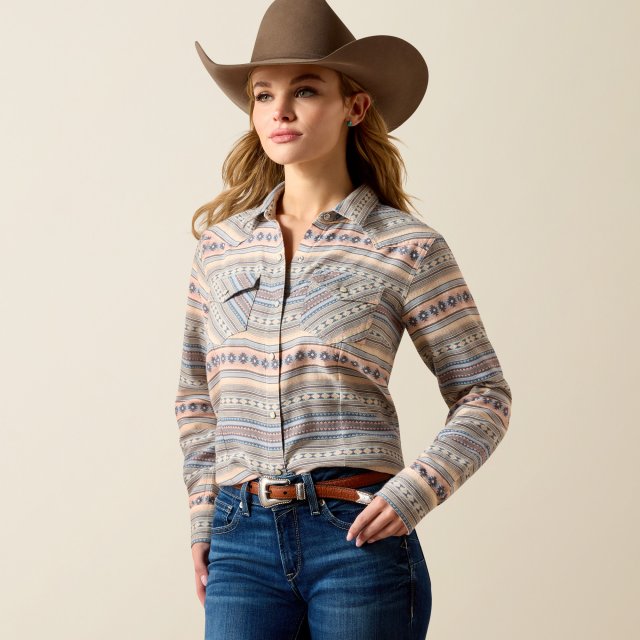 Ariat Ariat Women's Arizona Western Snap Shirt Long Sleeve