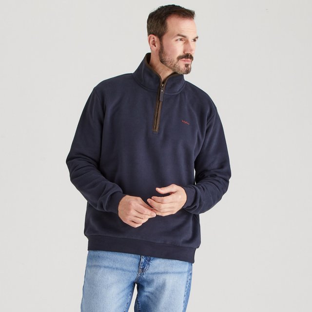 Ridgeline Ridgeline Men's Brancaster 1/4 Zip Top
