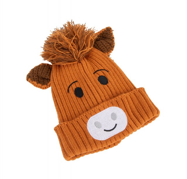 Shires Equestrian Shires Winnie & Me Festive Bobble Hat Horse