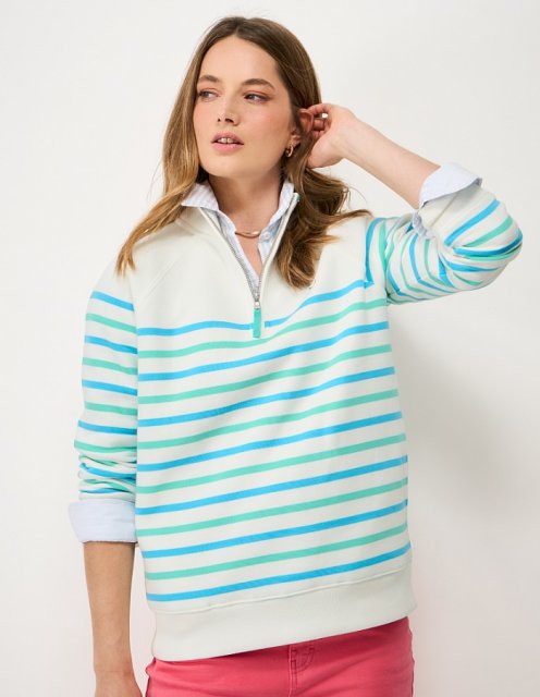 Crew Clothing Crew Clothing Women's Half Zip Sweatshirt