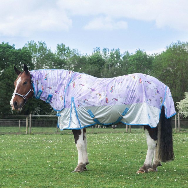 Gallop Gallop TROJAN 'Pegacorn' Combo Fly Rug