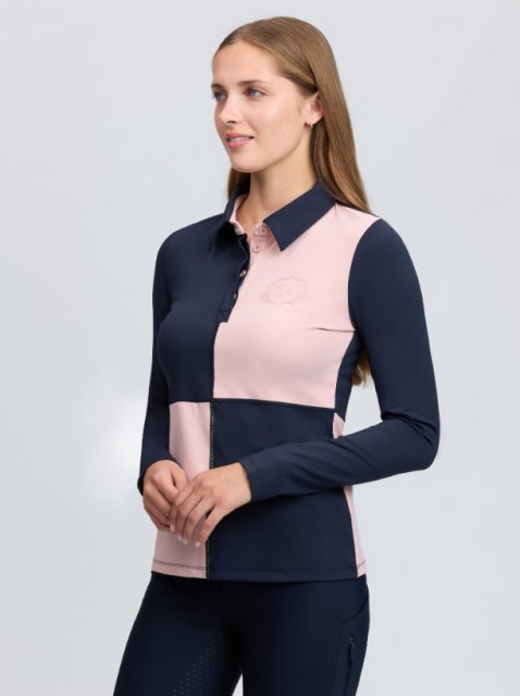 LeMieux LeMieux Harlequin Rugby Shirt Base Layer