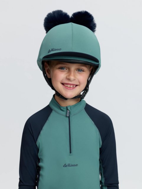 LeMieux LeMieux Mini Double Pom Hat Silk