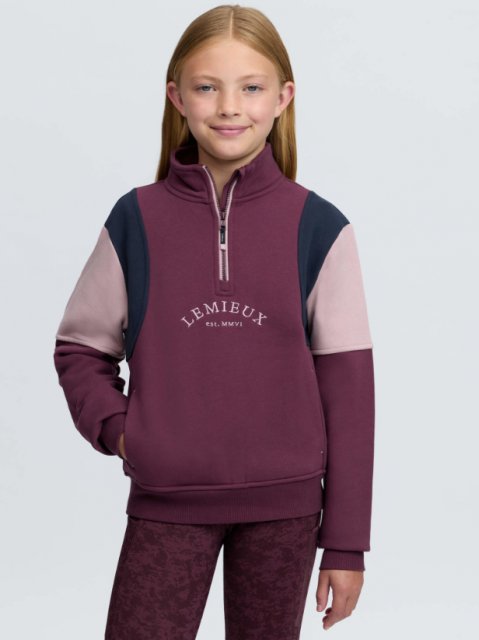 LeMieux LeMieux Young Rider Viola Quarter Zip Sweat