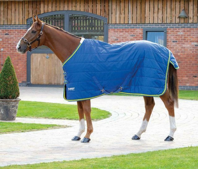 Shires Equestrian SHIRES TEMPEST 100G STABLE RUG BLUE
