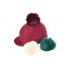 Shires Equestrian Shires Switch It Pom Pom Hat Cover