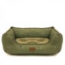 Joules Bee Print Box Dog Bed