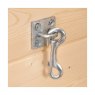 Stubbs Spring Or Snap Hook Clip On Wall Plate Mount