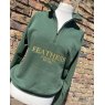 Feathers Country  FEATHERS COUNTRY WITTON QUARTER ZIP SWEATSHIRT