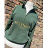 Feathers Country  Feathers Country Witton Quarter Zip Sweatshirt