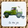 At Home in the Country Melamine Coaster