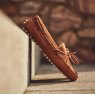 Chatham Chatham Aria Suede Driving Moccasin Cognac Ladies