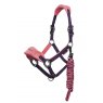 LeMieux LeMieux Vogue Fleece Headcollar & Rope Set - Papaya