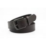 Oxford Leathercraft CHARLES SMITH 40MM LEATHER BELT WITH GUN METAL BUCKLE