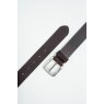 Oxford Leathercraft Charles Smith 35mm Leather Belt With Gun Metal Buckle