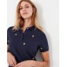 Joules Pippa Embroidered Sunflower Polo Shirt