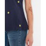 Joules Pippa Embroidered Sunflower Polo Shirt