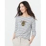 Joules JOULES HARBOUR LUXE LONG SLEEVE JERSEY TOP