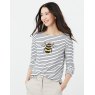 Joules Joules Harbour Luxe Long Sleeve Jersey Top