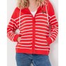 Joules JOULES OAKHAM EMBROIDERED ZIP SWEATSHIRT