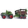 Siku Siku Super Series Tractor W/forestry Trailer