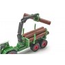 Siku Siku Super Series Tractor W/forestry Trailer