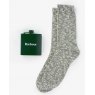 Barbour Barbour Hip Flask And Socks Gift Set