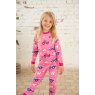 Lighthouse Lighthouse Girls' Pink Tractor Print Pyjamas